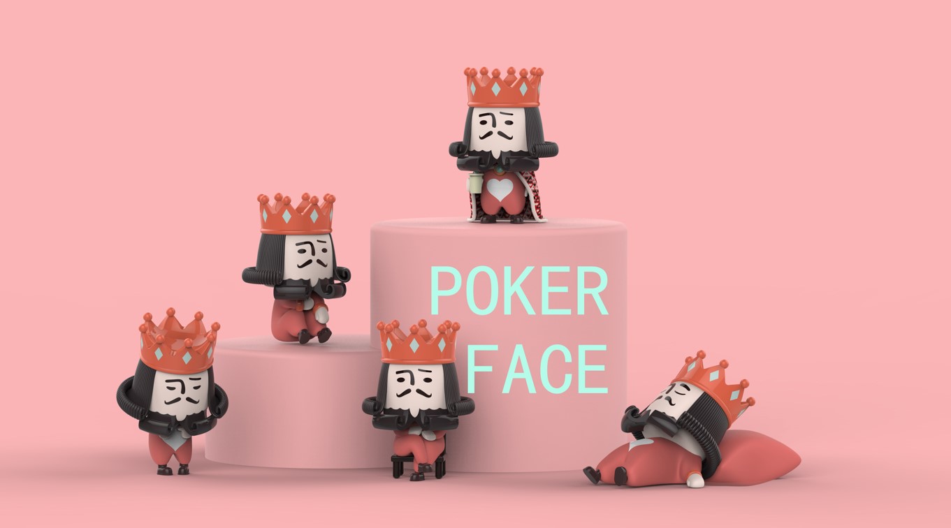 Poker Face – 3D-mallinnus